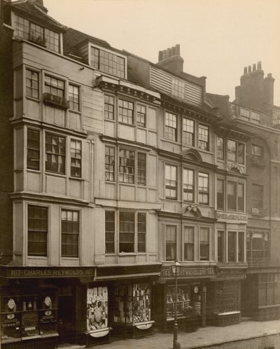 The Strand, London; Südseite, mit 163-167 Strand von English Photographer